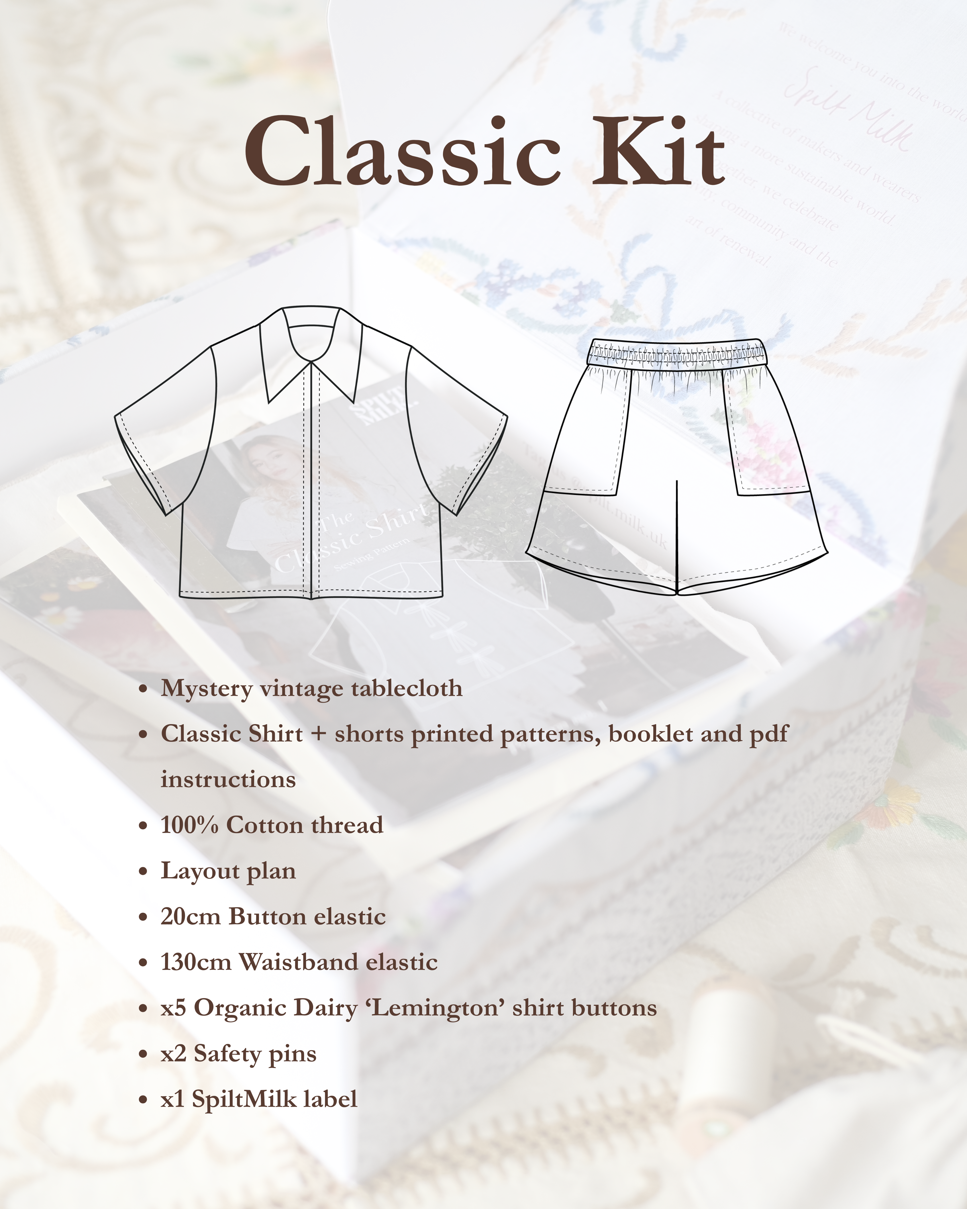 Elderflower Tablecloth Kit