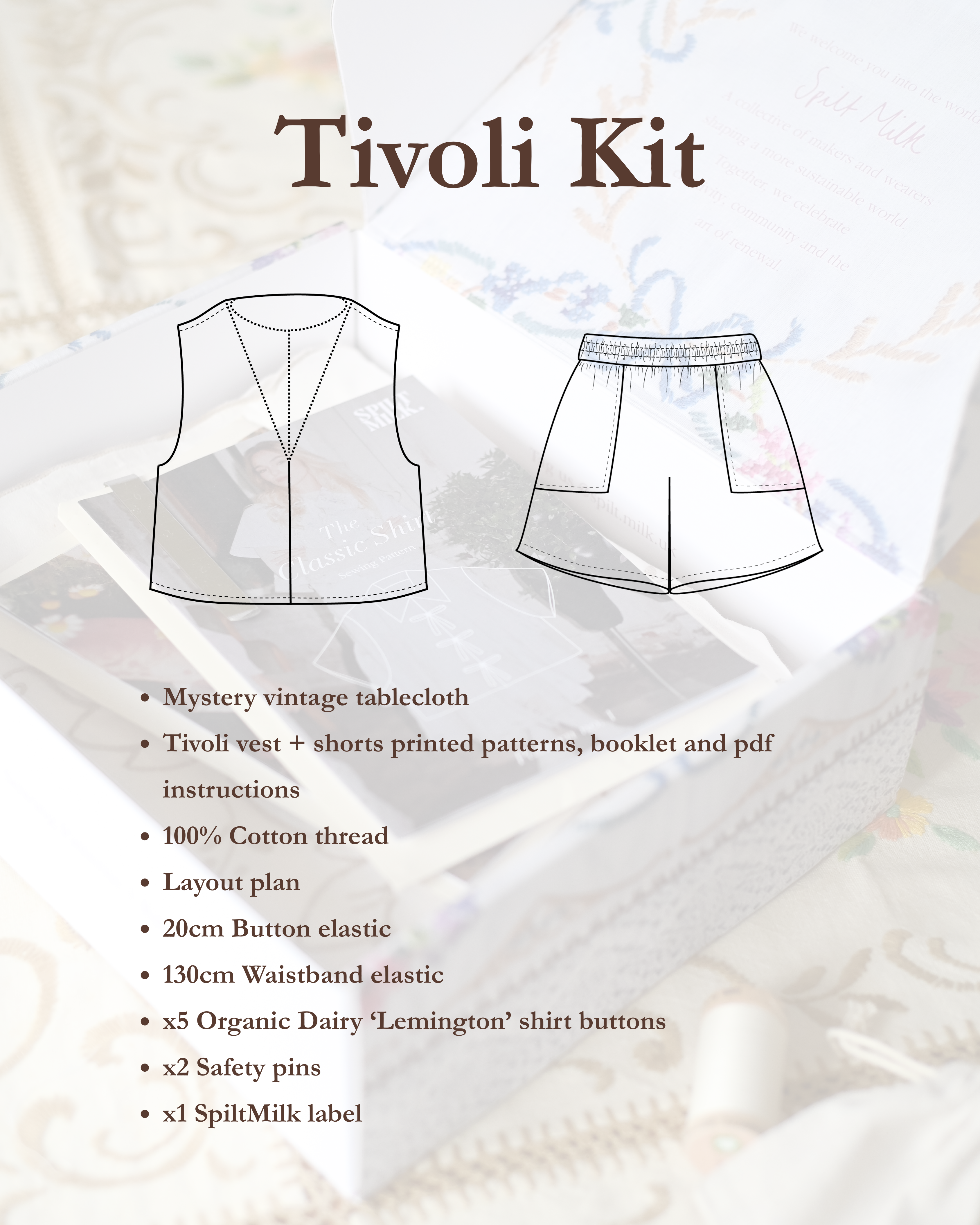 Elderflower Tablecloth Kit