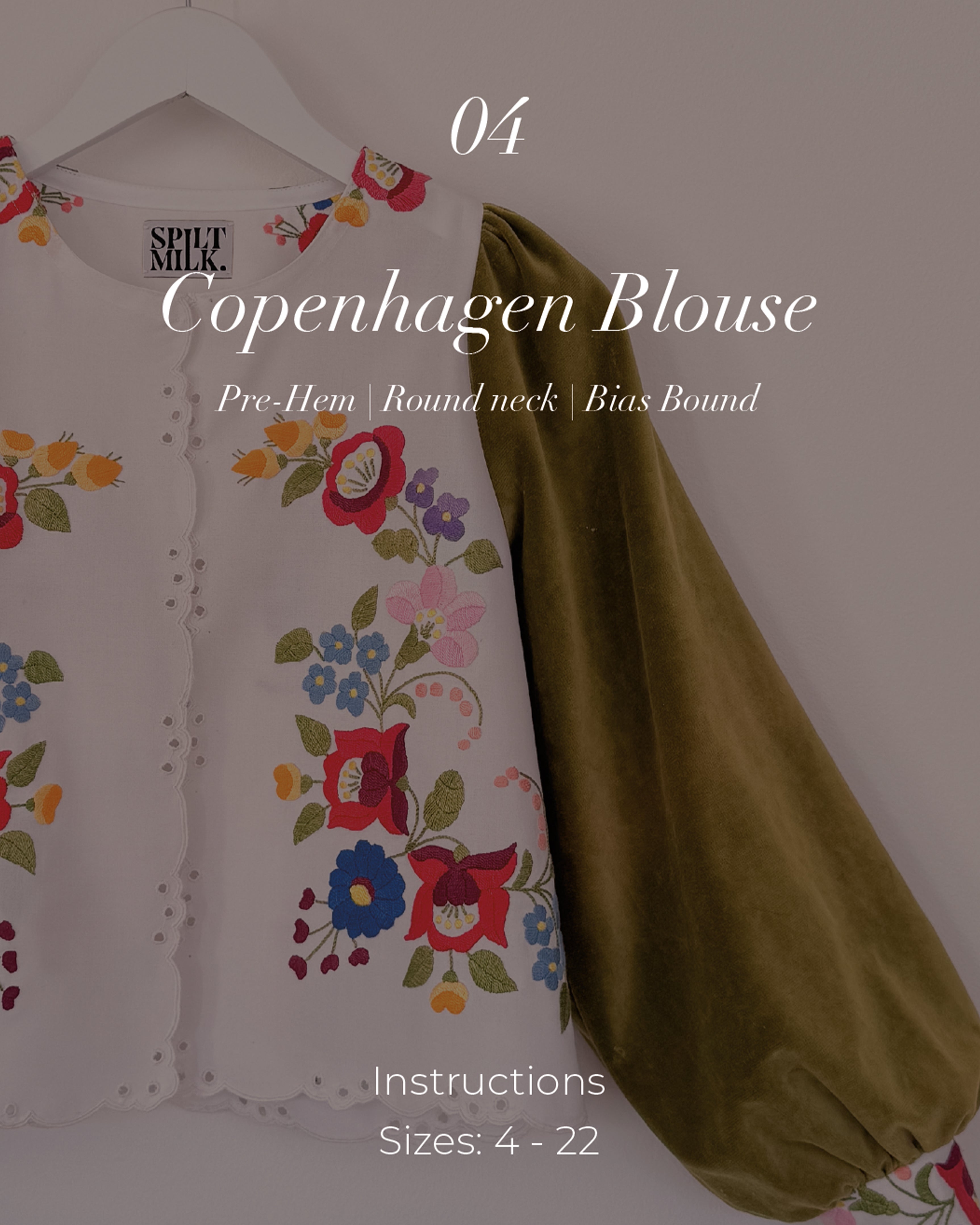 Copenhagen Blouse Pattern