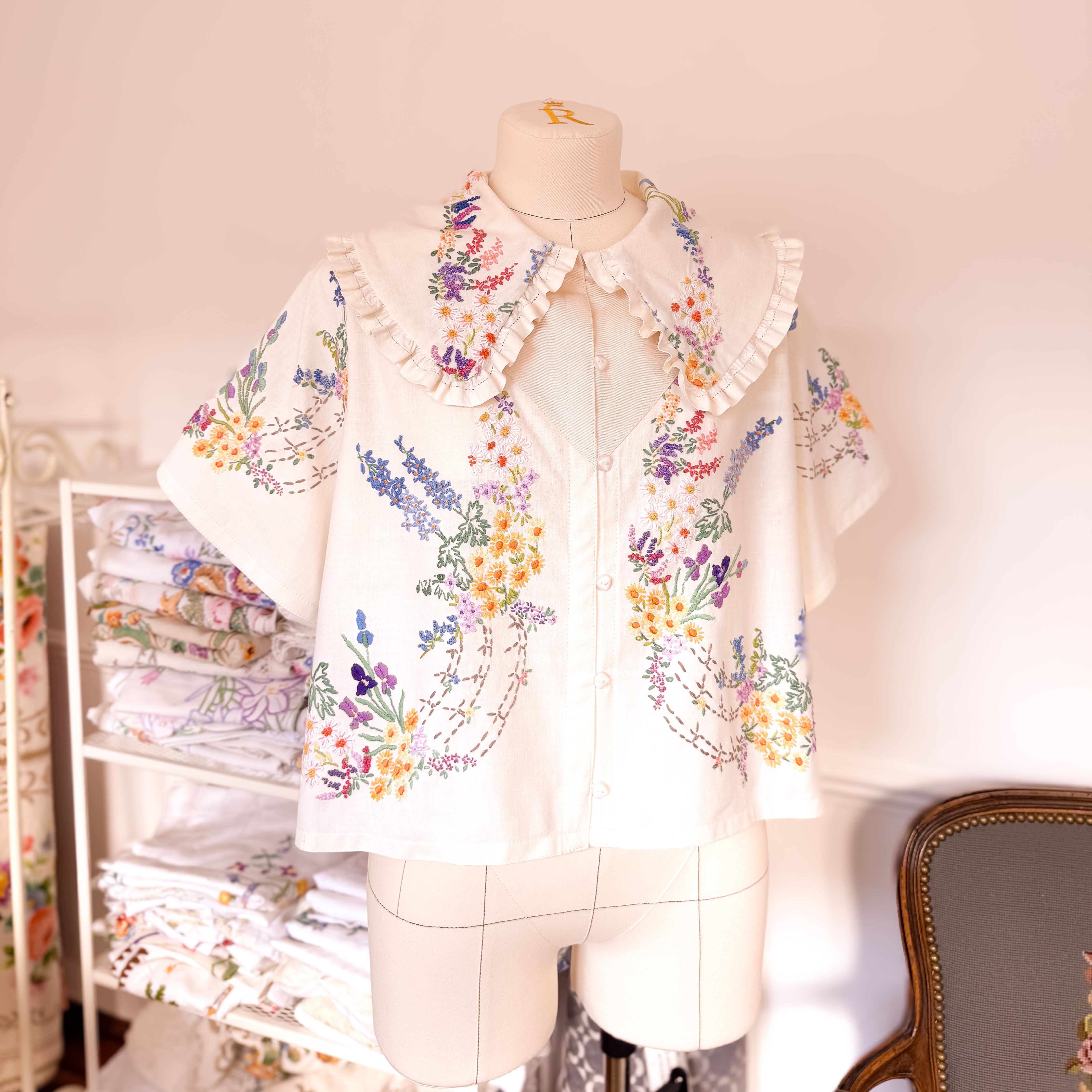 Grande Frill Collar Pattern