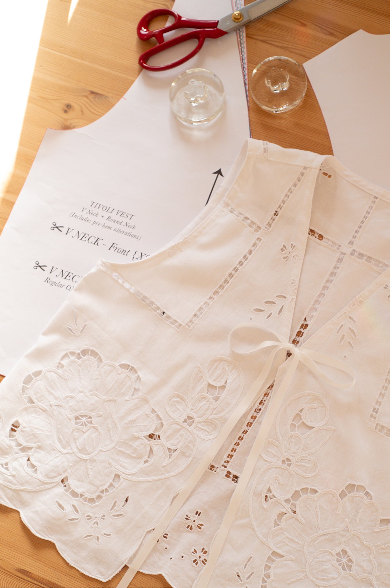 Tivoli Vest Pattern