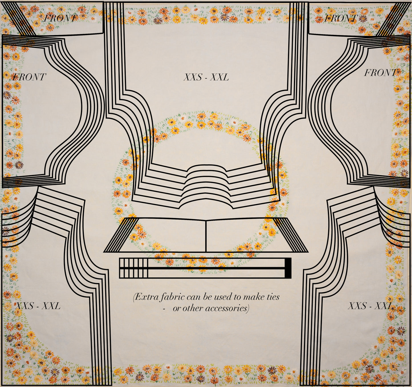 Fleur de Rouille XXS - XXL