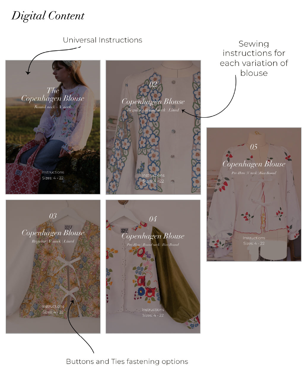 Copenhagen Blouse Pattern